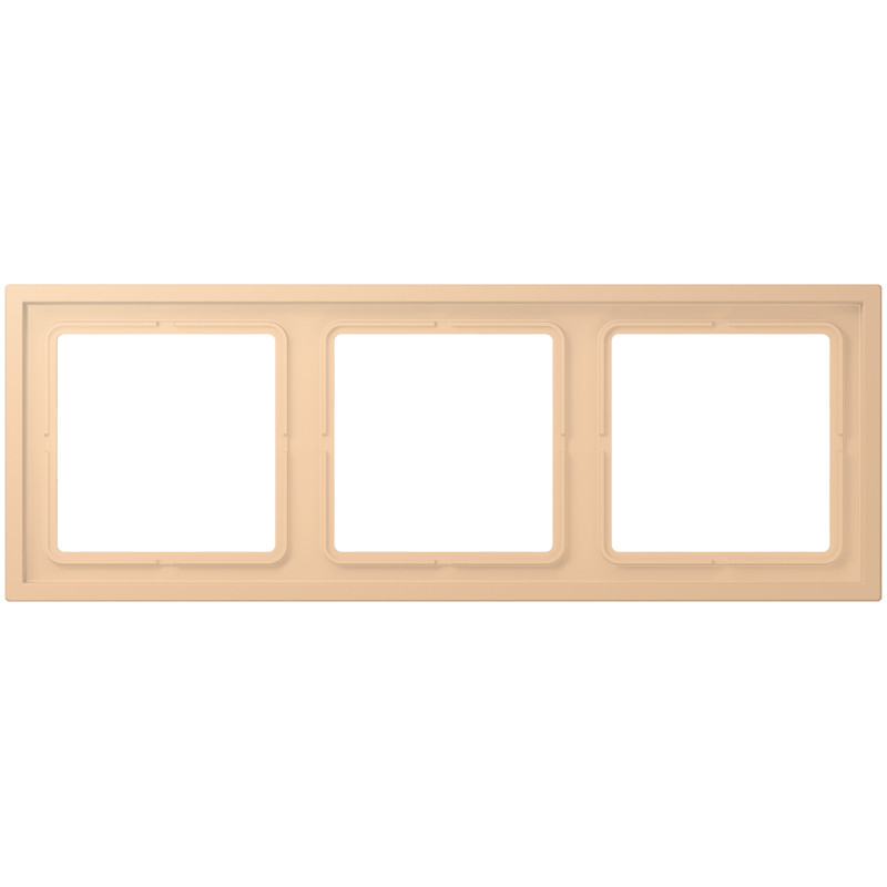 Jung LS range / LS ZERO Afdekraam Zero 3-voudig slagvast LC32122