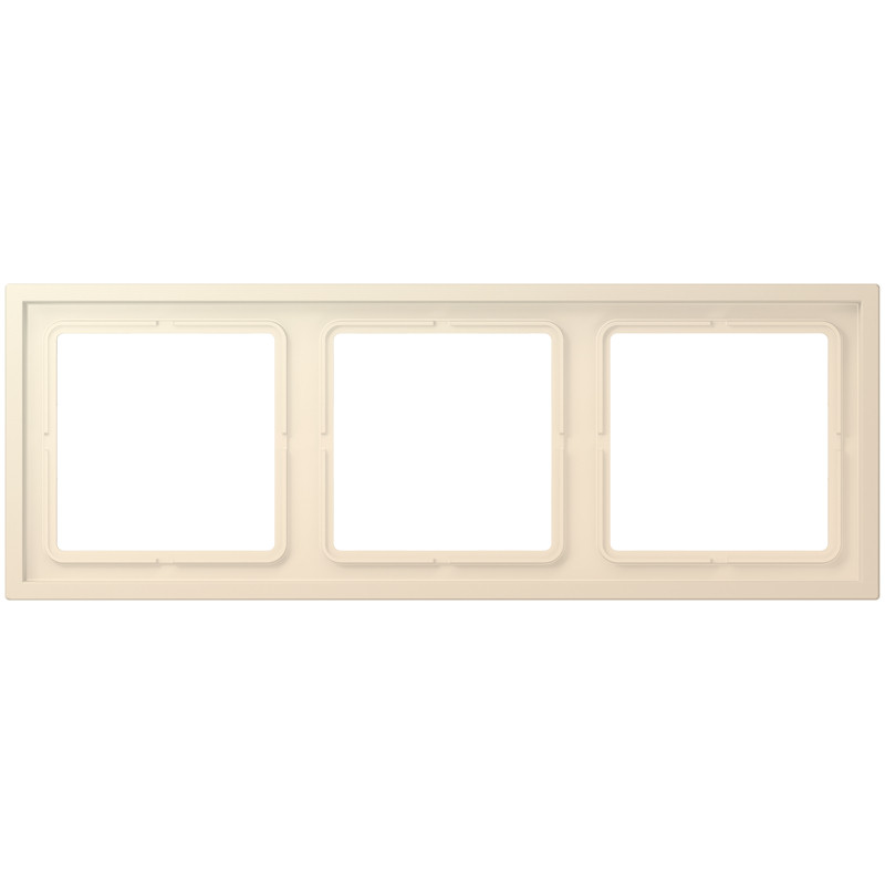 Jung LS range / LS ZERO Afdekraam Zero 3-voudig slagvast LC32123