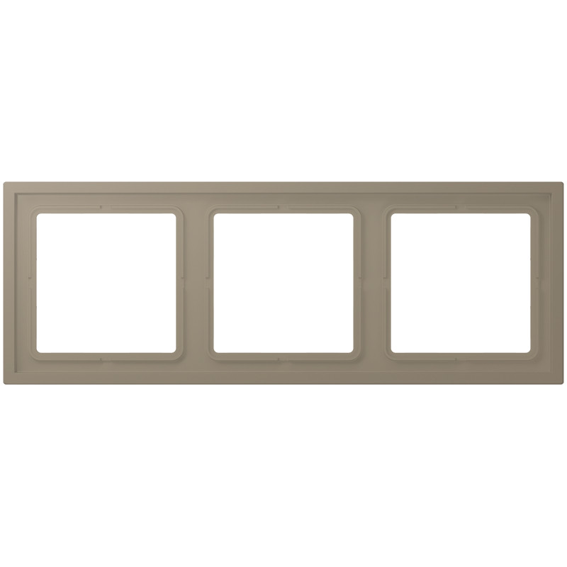 Jung LS range / LS ZERO Afdekraam Zero 3-voudig slagvast LC32141