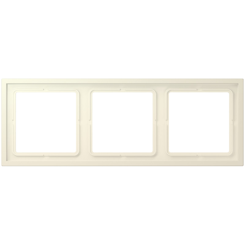 Jung LS range / LS ZERO Afdekraam Zero 3-voudig slagvast LC4320B