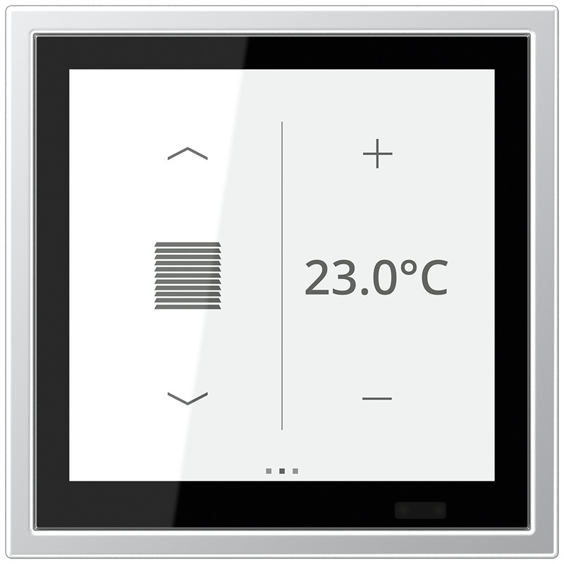 Jung LS range / LS ZERO LSZ Touch ruimtecontr. SL.V. aluminium