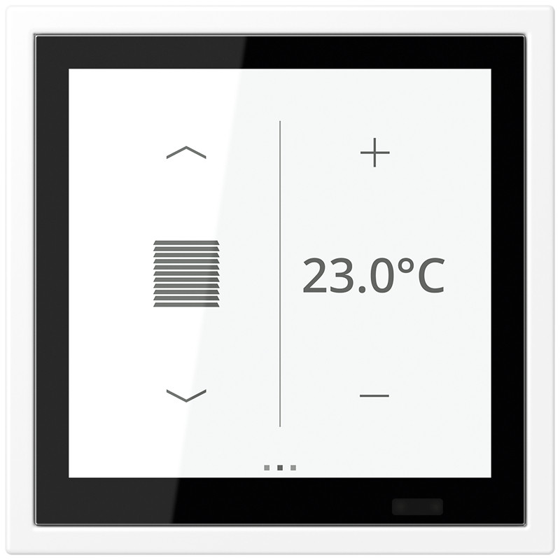 Jung LS range / LS ZERO LSZ Touch ruimtecontr. SL.V. SN.wit mat