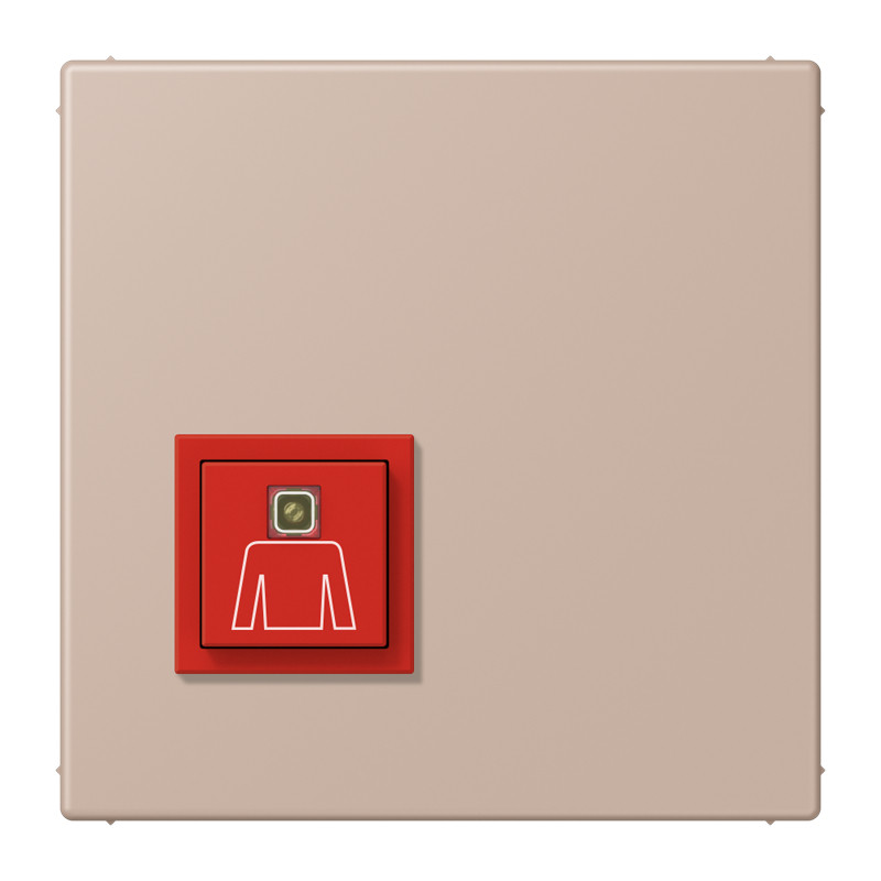 Jung LS range / LE CORBUSIER Miva Oproepknop LC32131 Jung LS range / LE CORBUSIER Miva Oproepknop LC32131