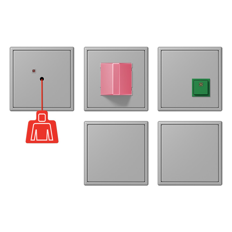 Jung LS range Noodoproepset LC32012 met ups mod.