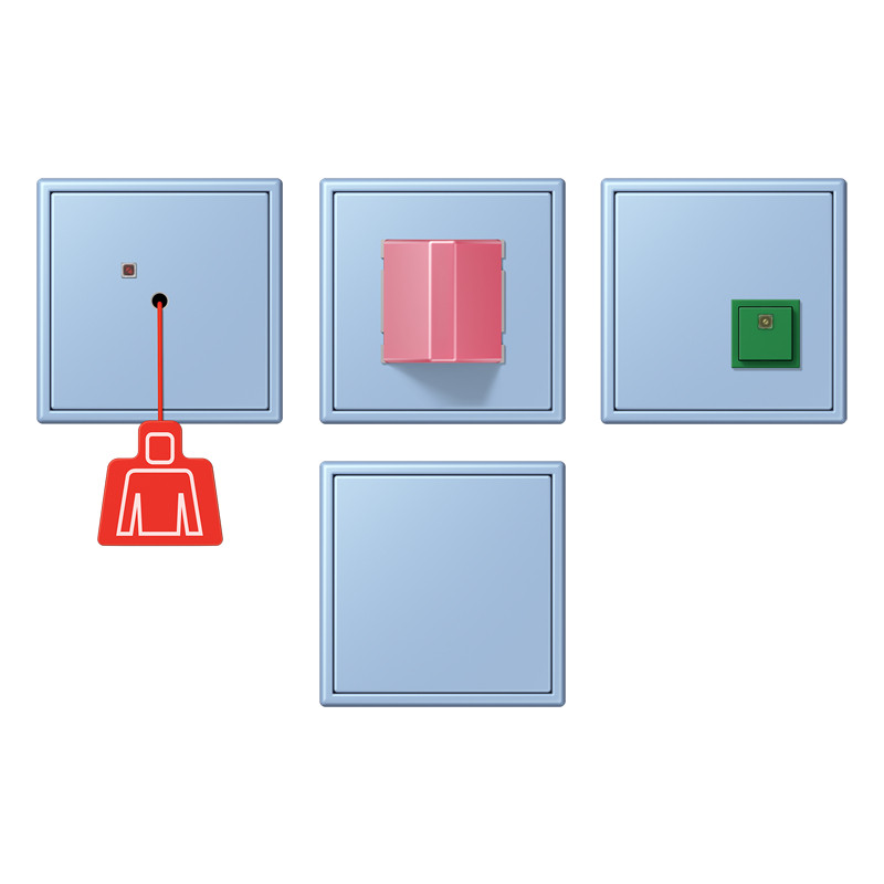 Jung LS range Noodoproepset LC32021 compleet