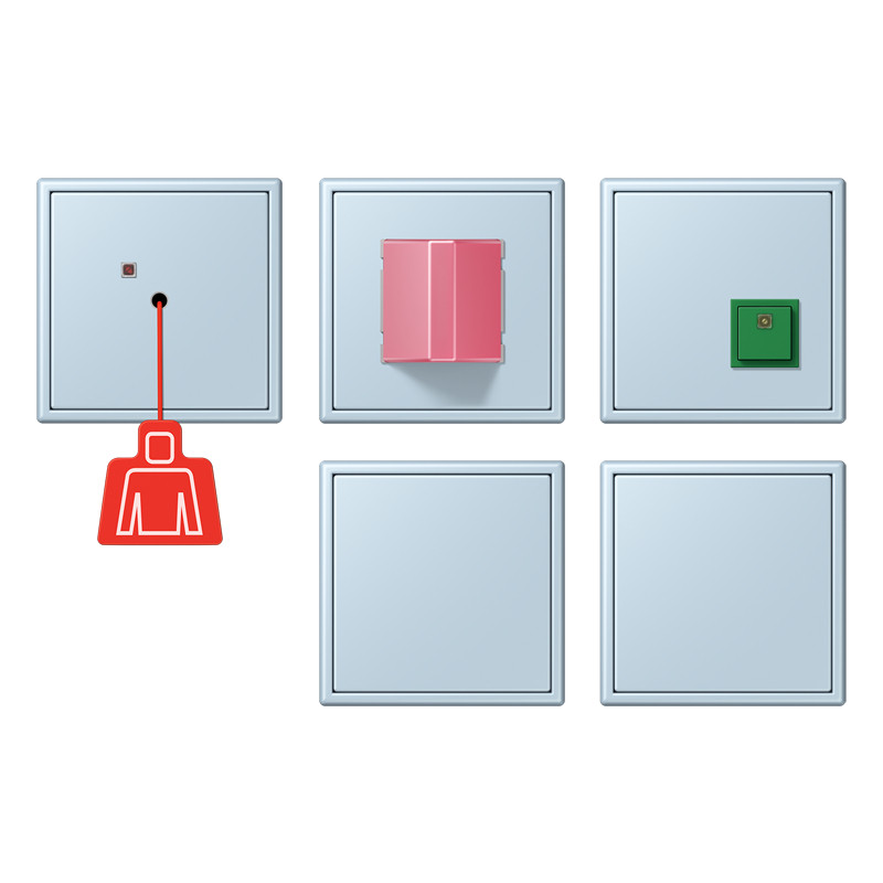 Jung LS range Noodoproepset LC32022 met ups mod.
