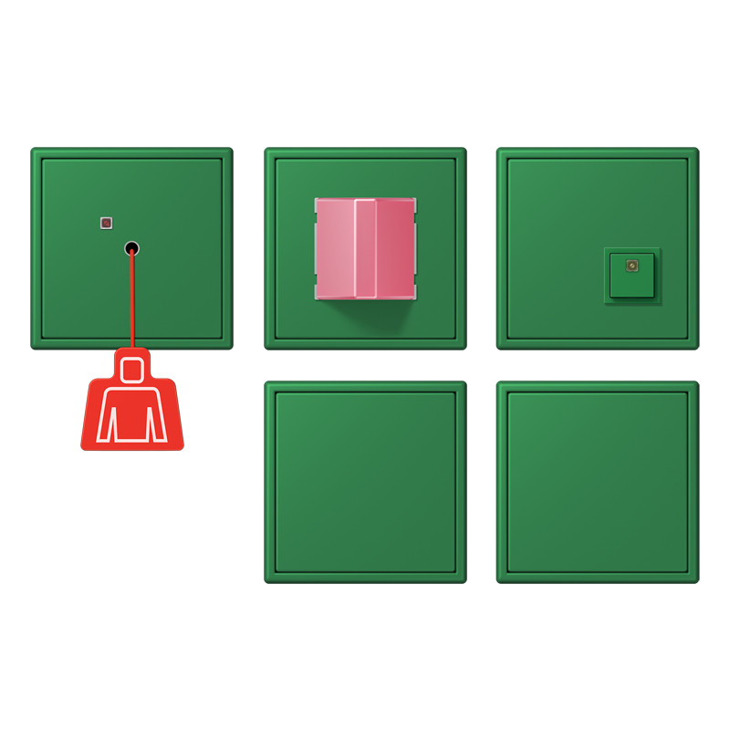 Jung LS range Noodoproepset LC32050 met ups mod.