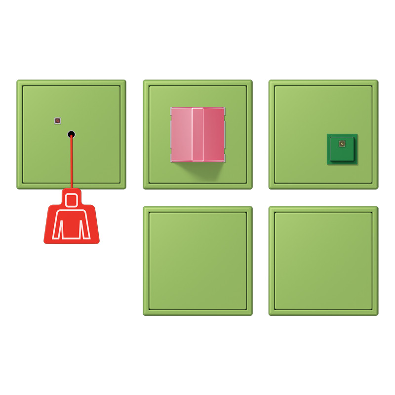 Jung LS range Noodoproepset LC32051 met ups mod.