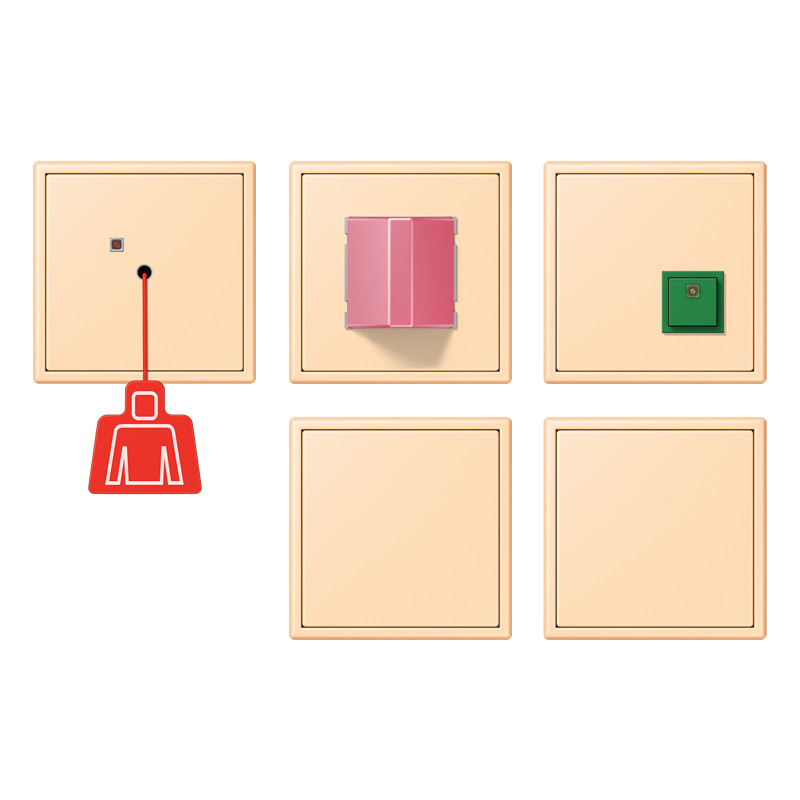 Jung LS range Noodoproepset LC32060 met ups mod.