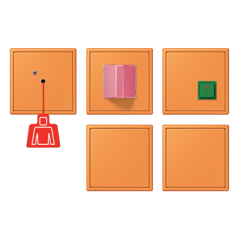 Jung LS range Noodoproepset LC32081 met ups mod.