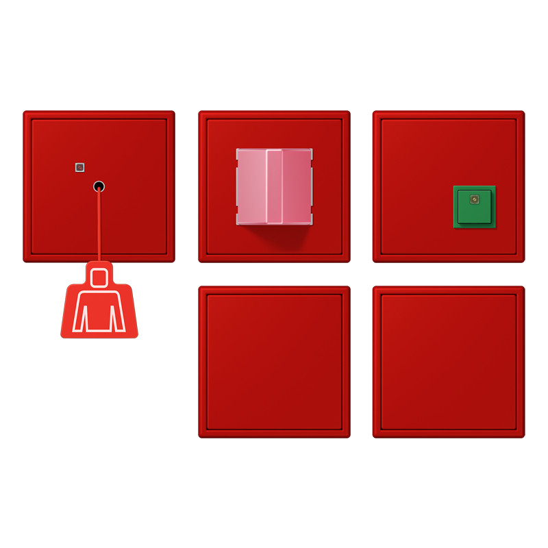 Jung LS range Noodoproepset LC32090 met ups mod.