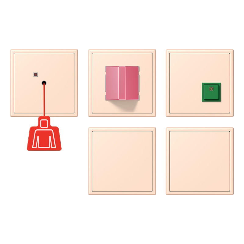 Jung LS range Noodoproepset LC32091 met ups mod.