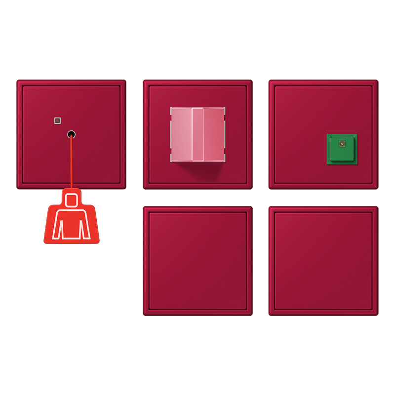 Jung LS range Noodoproepset LC32100 met ups mod.