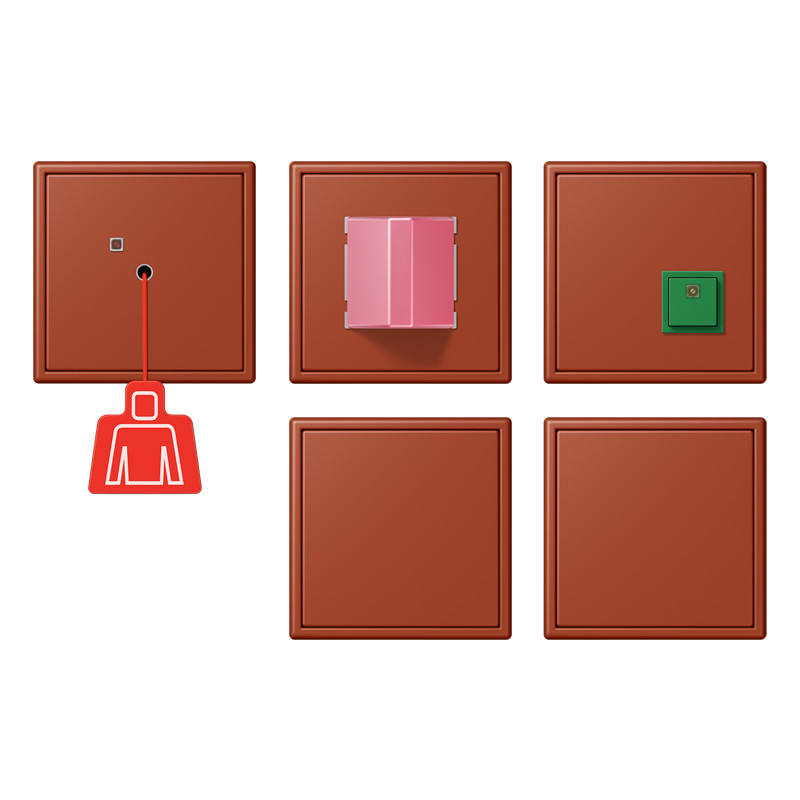 Jung LS range Noodoproepset LC32110 met ups mod.