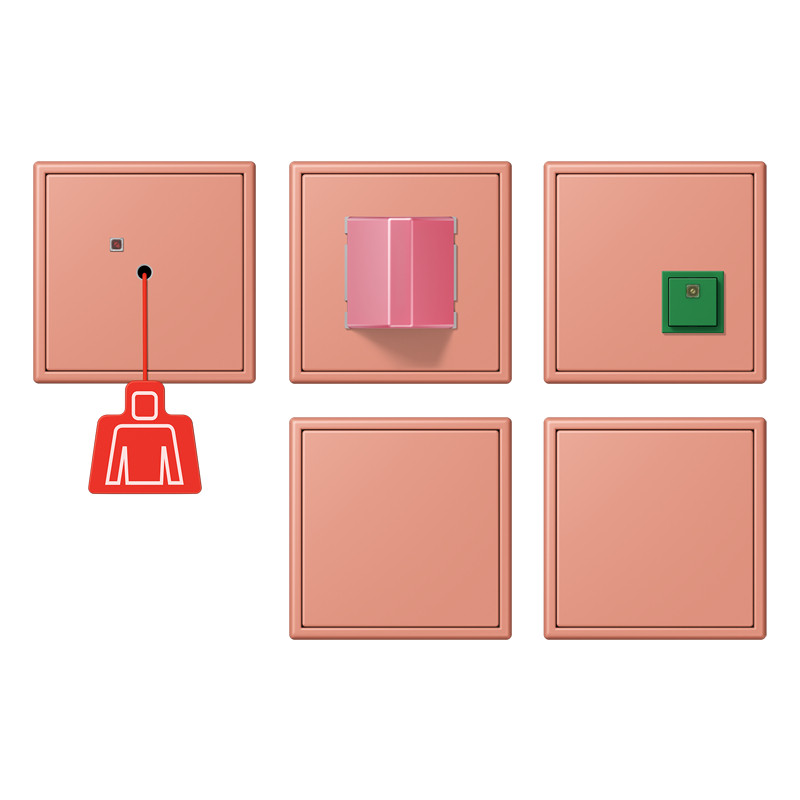 Jung LS range Noodoproepset LC32111 met ups mod.