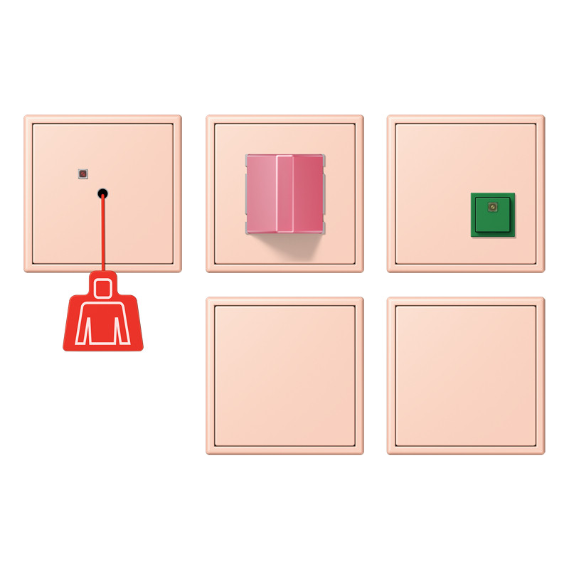 Jung LS range Noodoproepset LC32112 met ups mod.