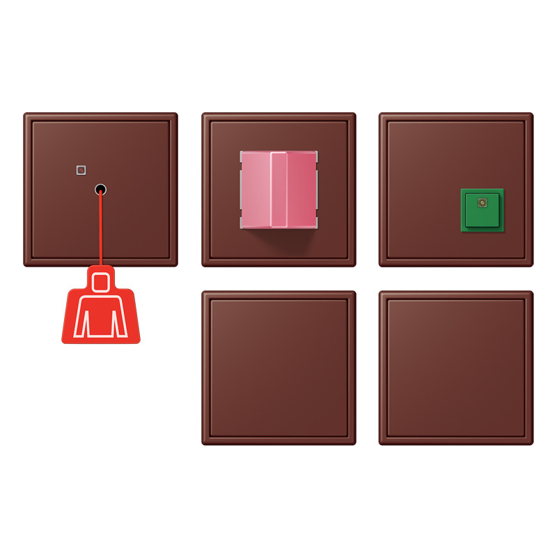 Jung LS range Noodoproepset LC32120 met ups mod.