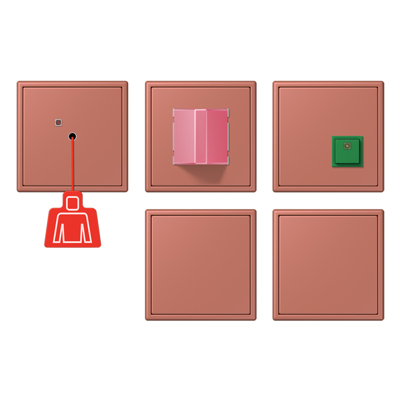 Jung LS range Noodoproepset LC32121 met ups mod.