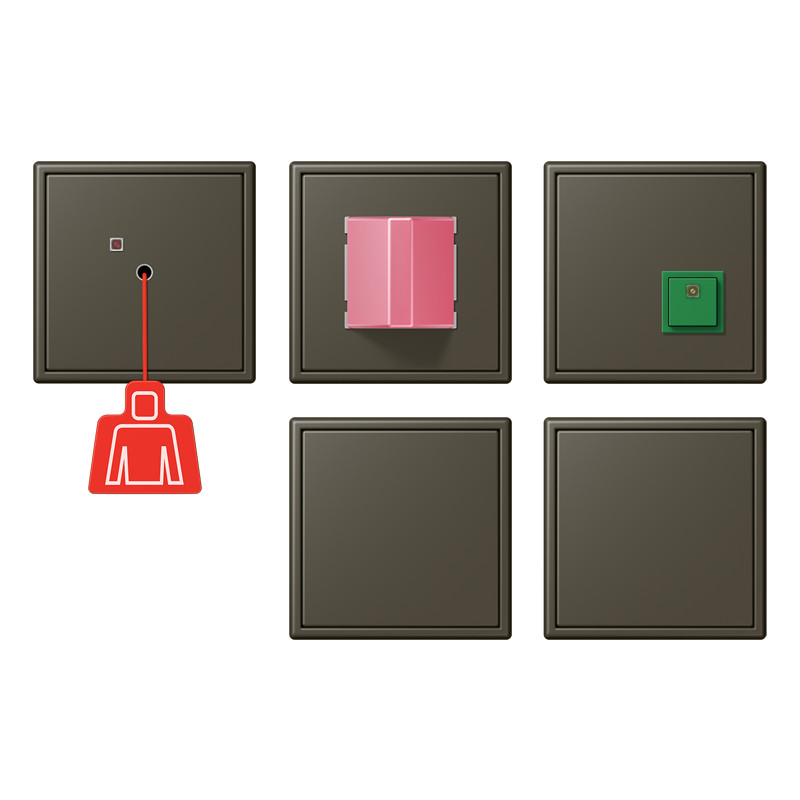 Jung LS range Noodoproepset LC32140 met ups mod.