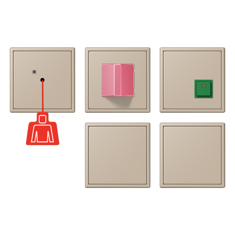 Jung LS range Noodoproepset LC32142 met ups mod.