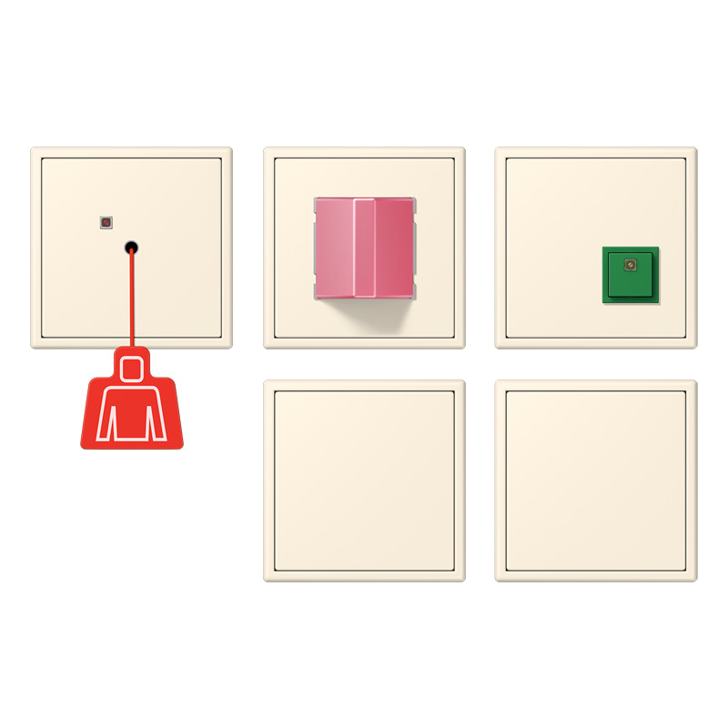 Jung LS range Noodoproepset LC4320B met ups mod.