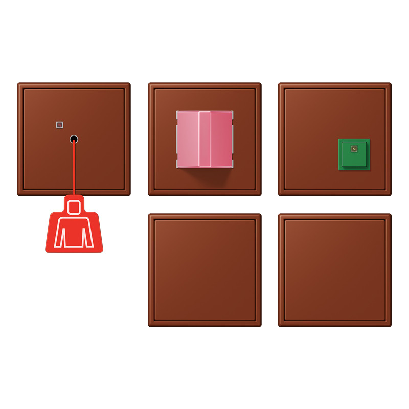 Jung LS range Noodoproepset LC4320D met ups mod.