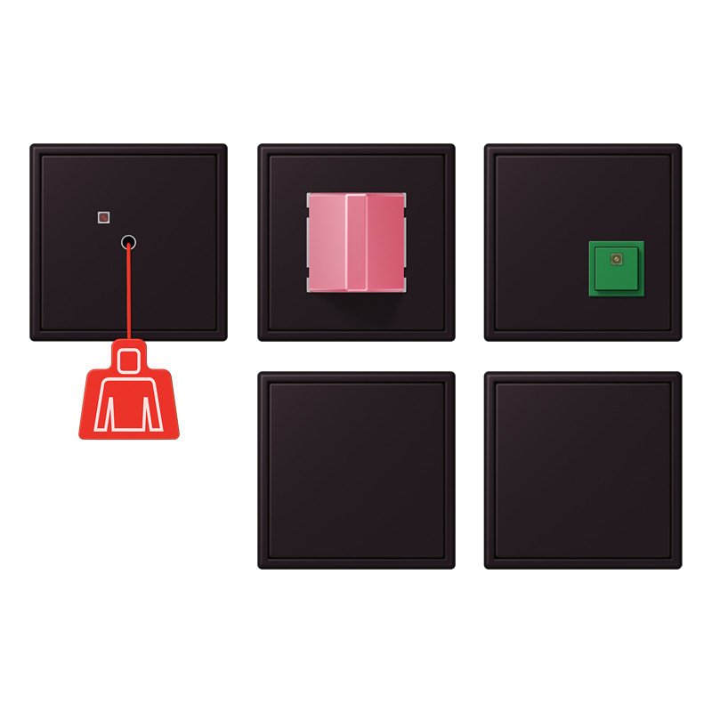 Jung LS range Noodoproepset Lc4320e met ups mod.