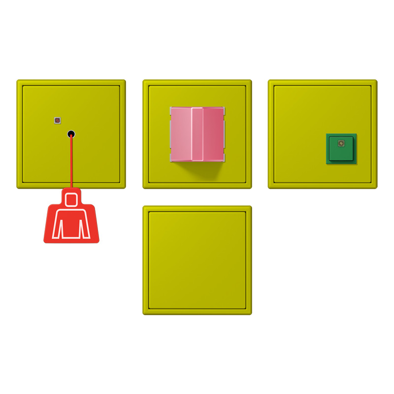 Jung LS range Noodoproepset LC4320F compleet