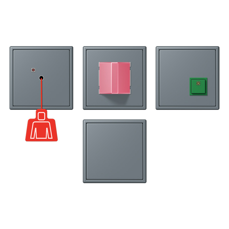 Jung LS range Noodoproepset LC4320H compleet