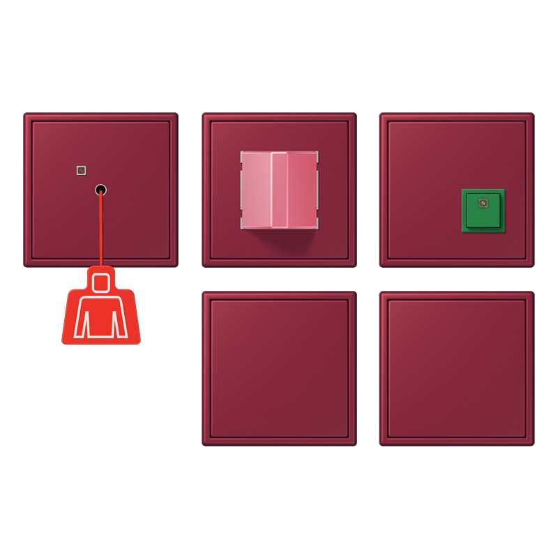 Jung LS range Noodoproepset LC4320M met ups mod.