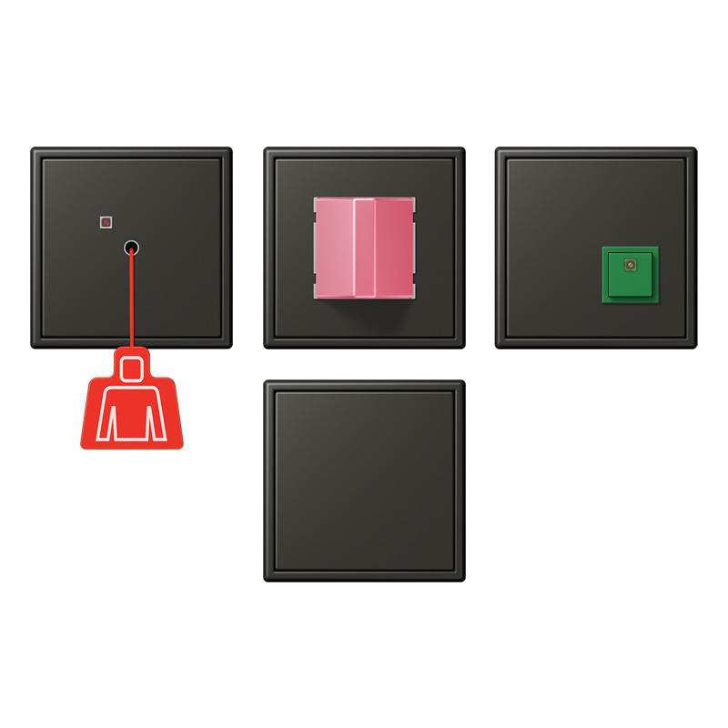 Jung LS range Noodoproepset LC4320R compleet