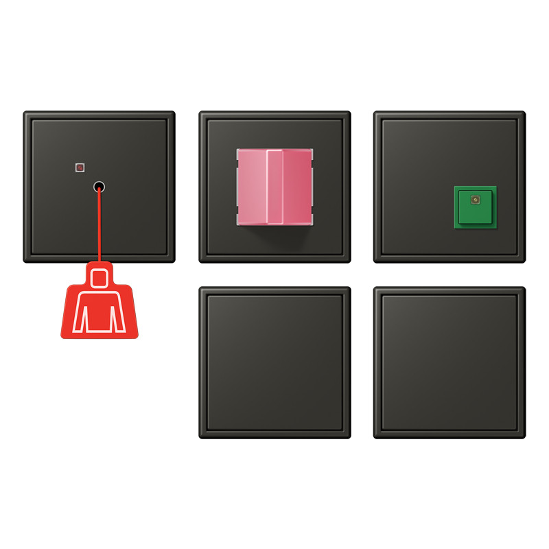 Jung LS range Noodoproepset LC4320R met ups mod.