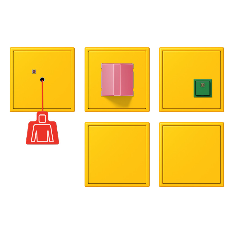 Jung LS range Noodoproepset LC4320W met ups mod.