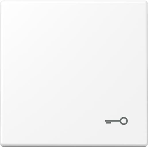 Jung LS range enkele wip aan-/uit-schakelaar wit