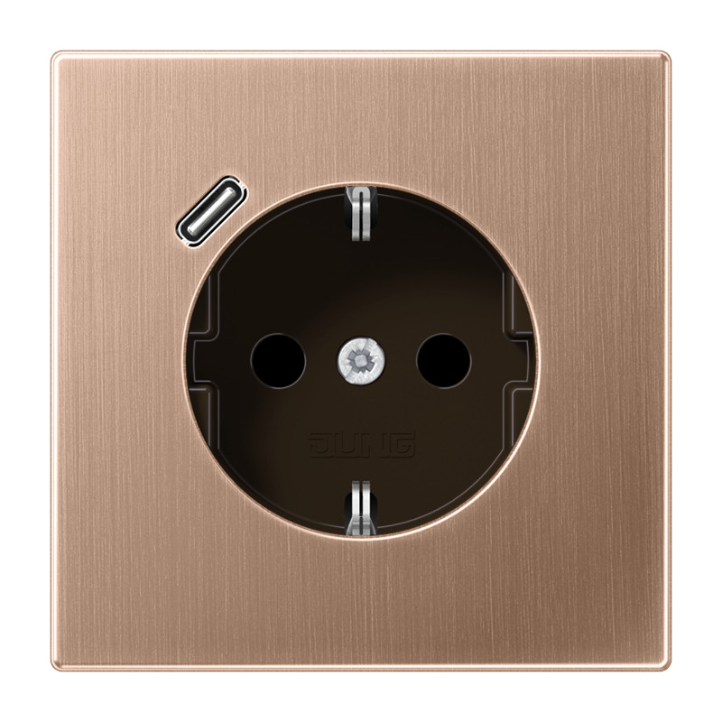 Jung LS range WCD + lader LS brons usb C