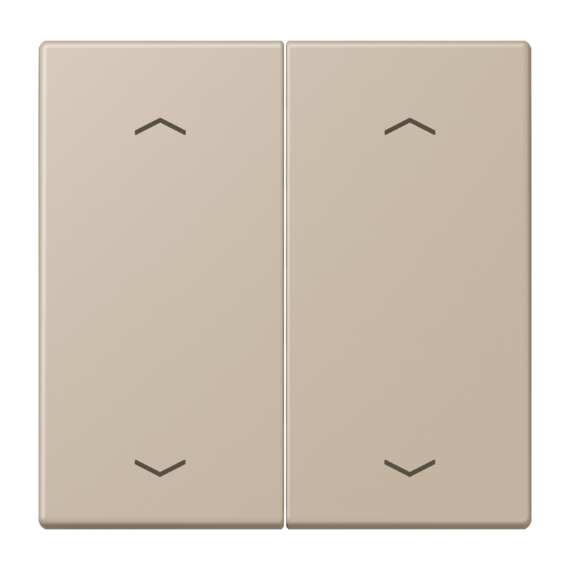 Jung LS range Wip KNX-F10 taster 2V. pijl LC32142