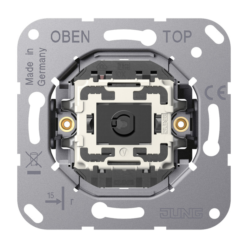 Jung Pulsdrukker LS1912 2x2maak middenstand