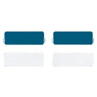 Jung Plexiglas afdekking met tekststrook