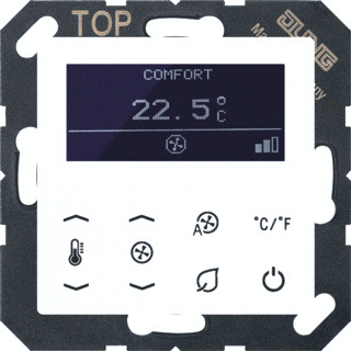 Jung Raumtemperaturregler fan coil 2-rohr