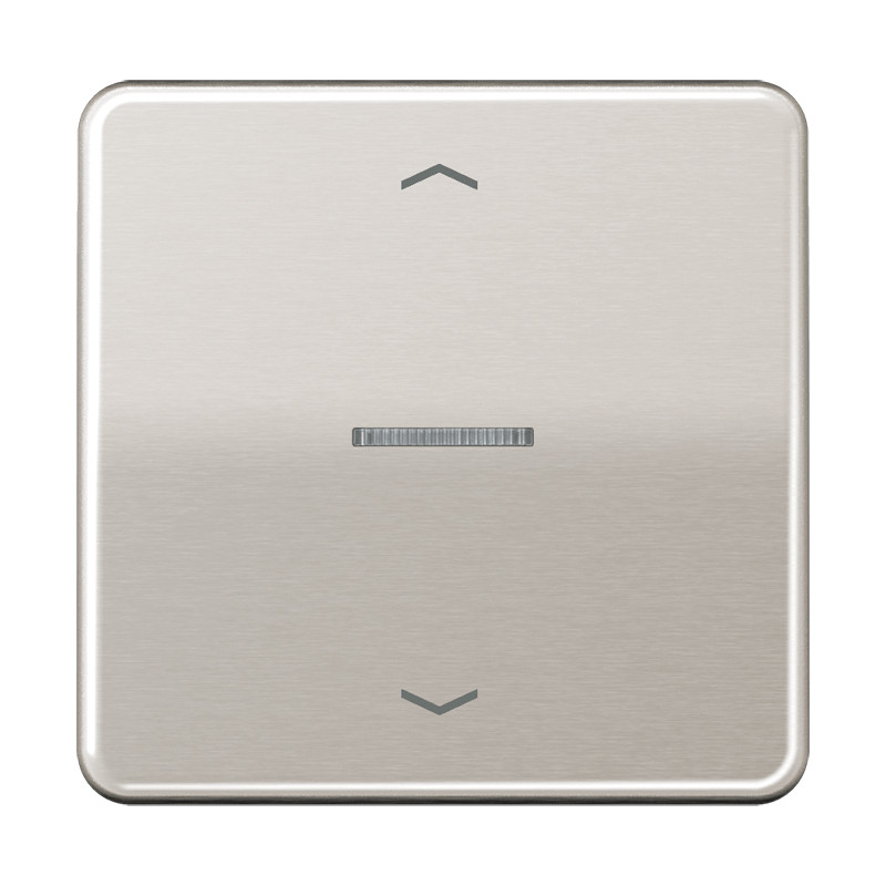 Jung CD range bedieningselement jaloezie enkele wip platina