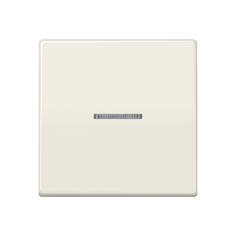 Jung As range bedieningselement aan-/uit-schakelaar enkele wip crèmewit (elektrowit)