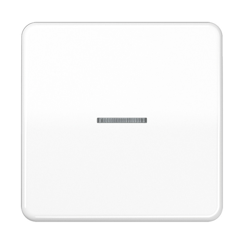 Jung CD range bedieningselement aan-/uit-schakelaar enkele wip wit