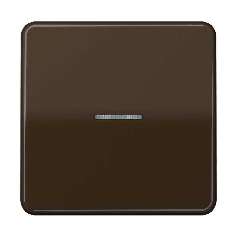 Jung CD range bedieningselement aan-/uit-schakelaar enkele wip bruin