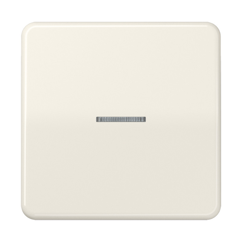 Jung CD range bedieningselement aan-/uit-schakelaar enkele wip crèmewit (elektrowit)