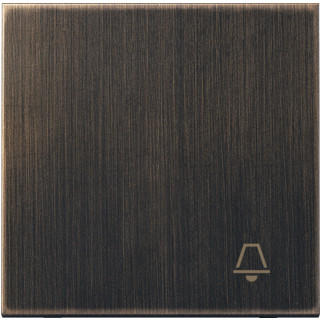 Jung LS range enkele wip aan-/uit-schakelaar messing