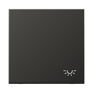 Jung LS range bedieningselement aan-/uit-schakelaar enkele wip antraciet