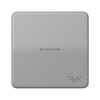 Jung CD500 bedieningselement aan-/uit-schakelaar enkele wip grijs Jung CD500 bedieningselement aan-/uit-schakelaar enkele wip grijs