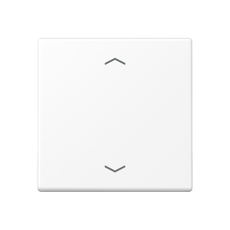 Jung A range bedieningselement jaloezie enkele wip wit