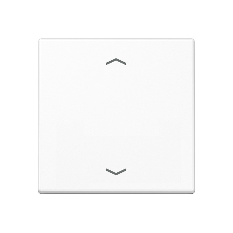 Jung A range bedieningselement jaloezie enkele wip wit