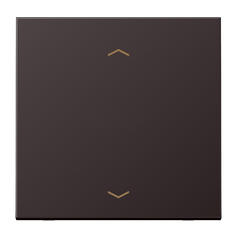 Jung LS range bedieningselement jaloezie enkele wip aluminium